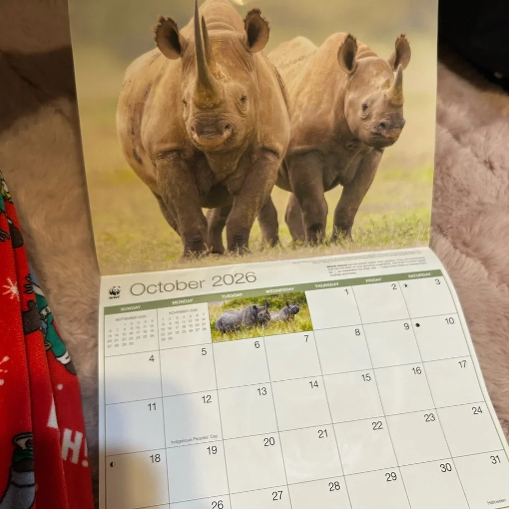 World Wildlife Fund 2026 Calendar